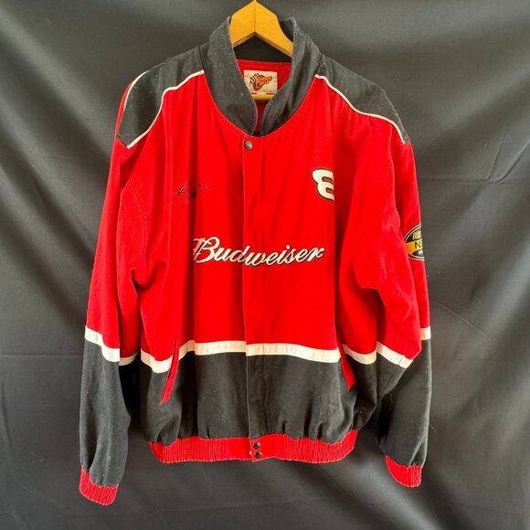 Vintage 1990's Winners Circle Dale Earnhardt Jr Nextel Cup Series Bomber Jacket - Picture 1 of 8